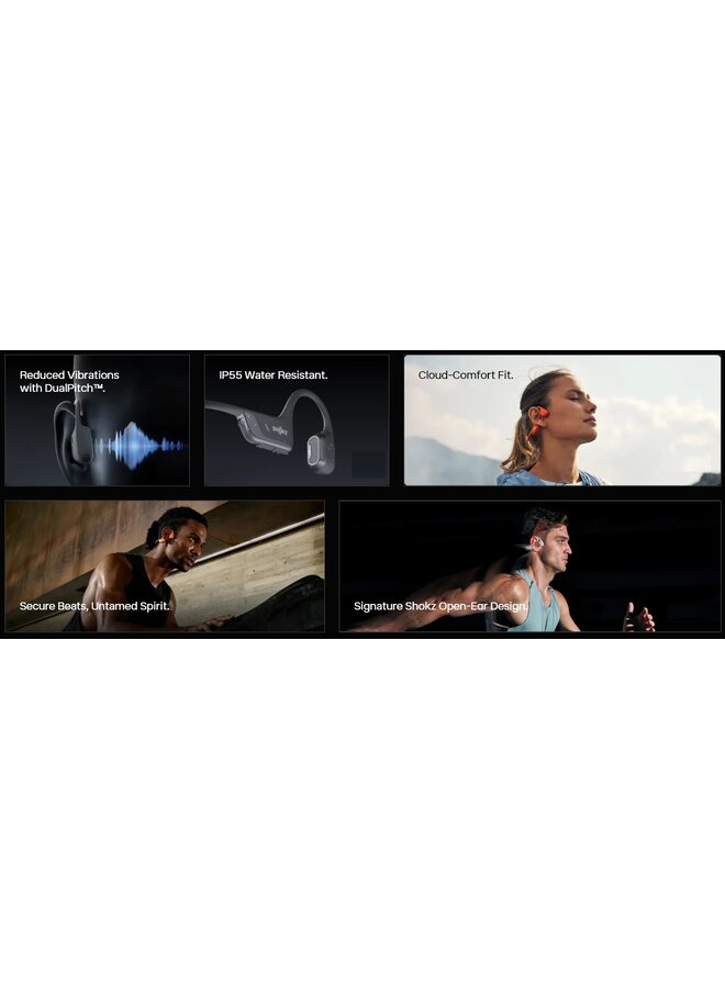 SHOKZ BONE CONDUCTION SPORT HEADPHONES OPENRUN PRO 2