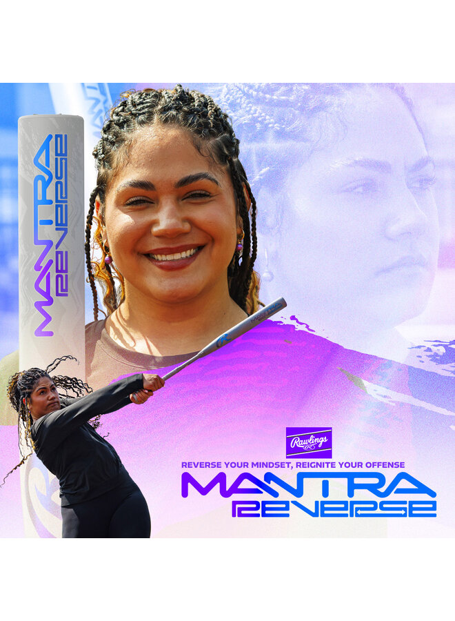 2025 RAWLINGS MANTRA REVERSE FASTPITCH BAT