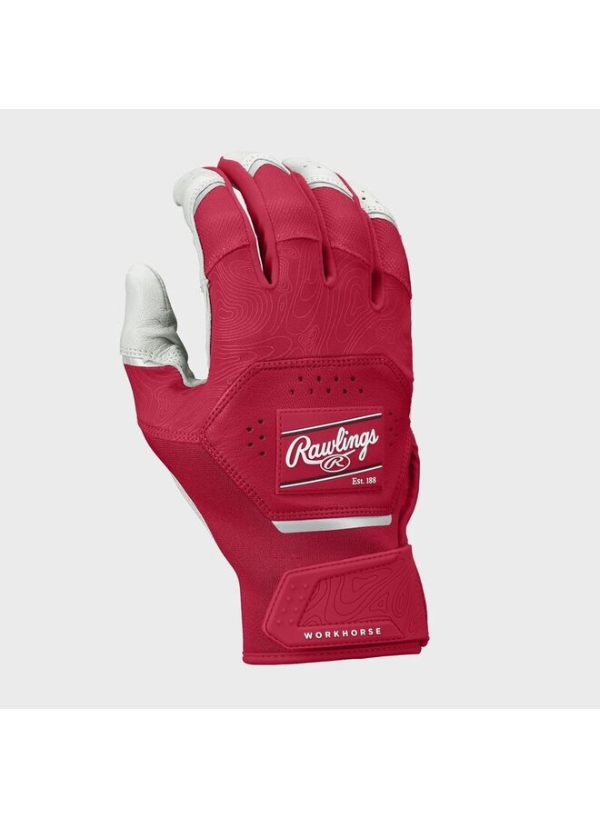 2025 RAWLINGS WORKHORSE BATTING GLOVES