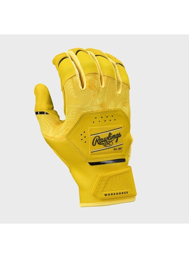 2025 RAWLINGS WORKHORSE BATTING GLOVES