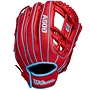 WILSON A500 BASEBALL GLOVE 11.5 RED/BLUE RHT