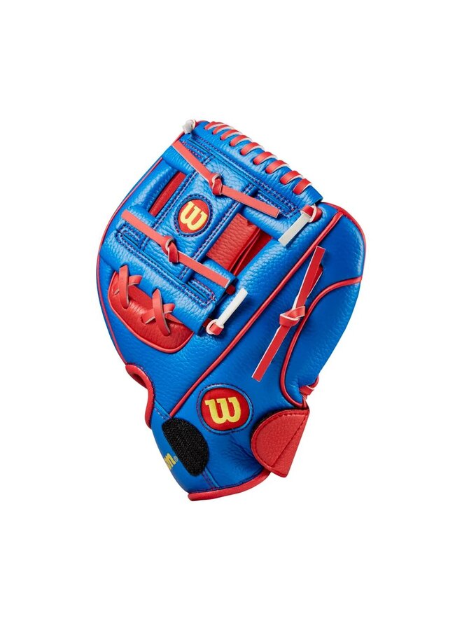 WILSON A200 EZ CATCH 10" ROYAL/RED/YELLOW LHT