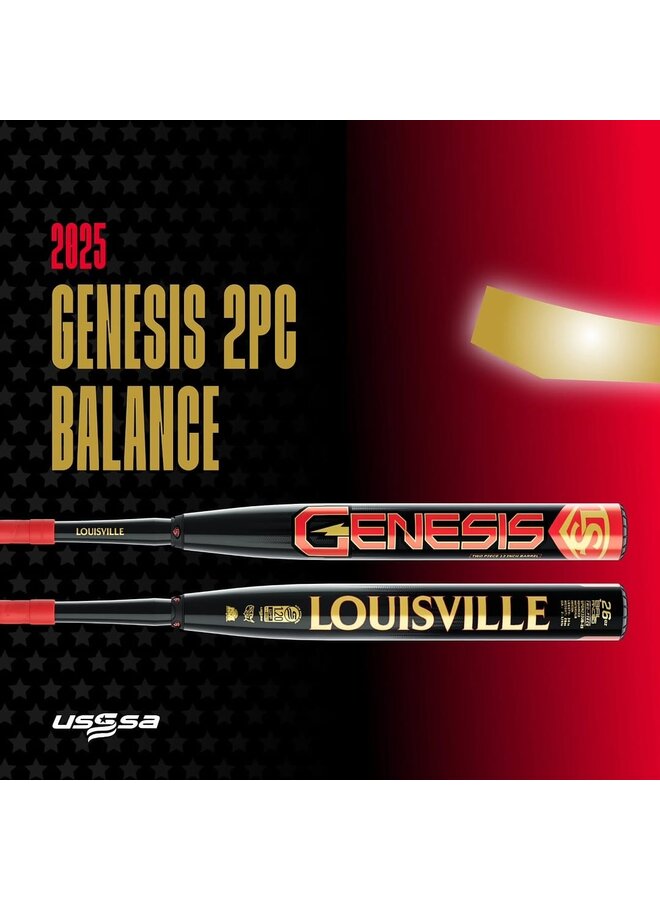 2025 LOUISVILLE GENESIS 2PC IRONMAN 13" SLOPITCH BAT