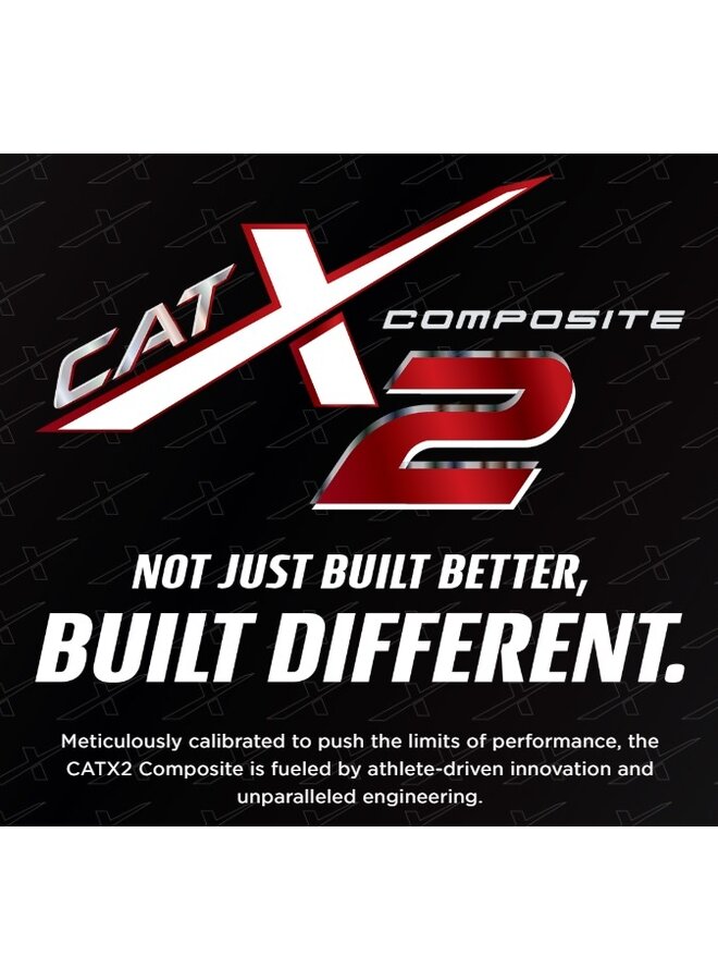 2025 MARUCCI CAT X2 COMPOSITE 2 3/4 BASEBALL BAT