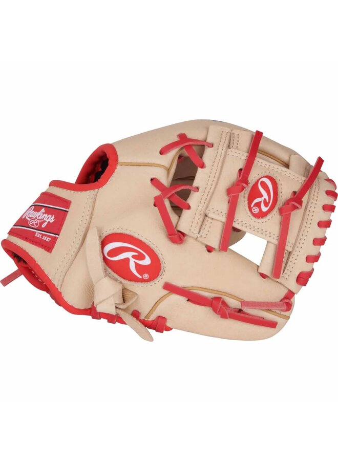 RAWLINGS SURE CATCH GLOVE 9.5" PENA TAN/RED
