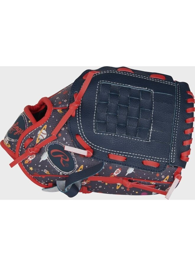 RAWLINGS "PLAYERS" SERIES BASEBALL GLOVE YOUTH 10" NAVY/SPACE RHT