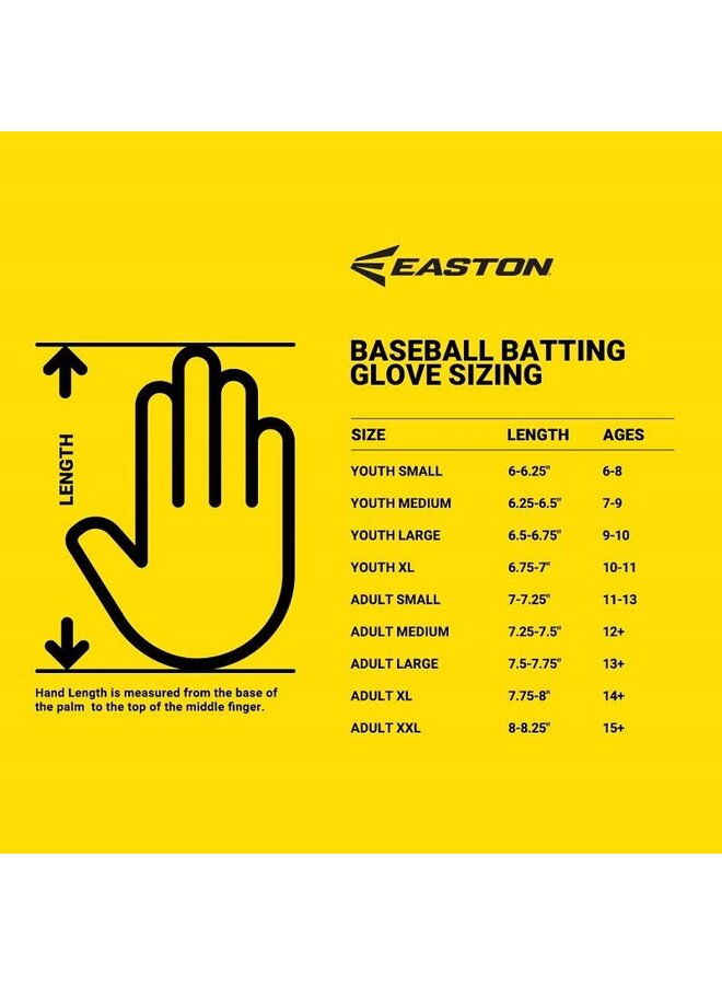 EASTON MAV PRO LOCKED IN BATTERS GLOVES SR