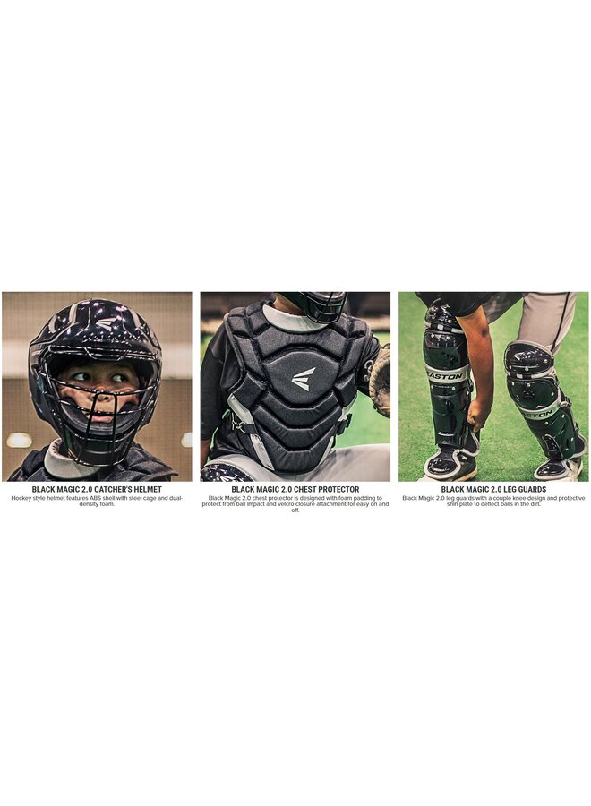 EASTON BLACK MAGIC CATCHERS SET YTH