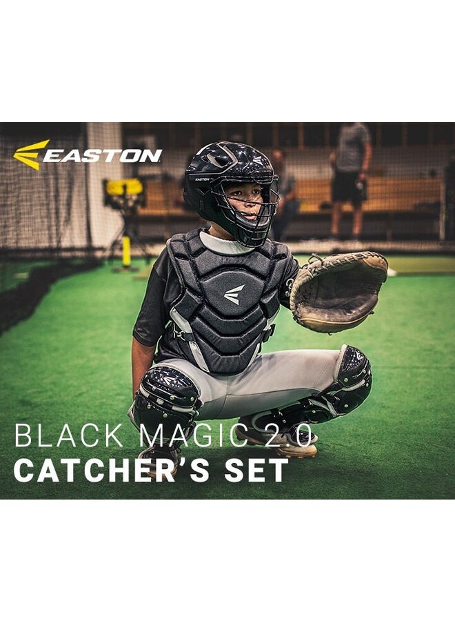 EASTON BLACK MAGIC CATCHERS SET YTH