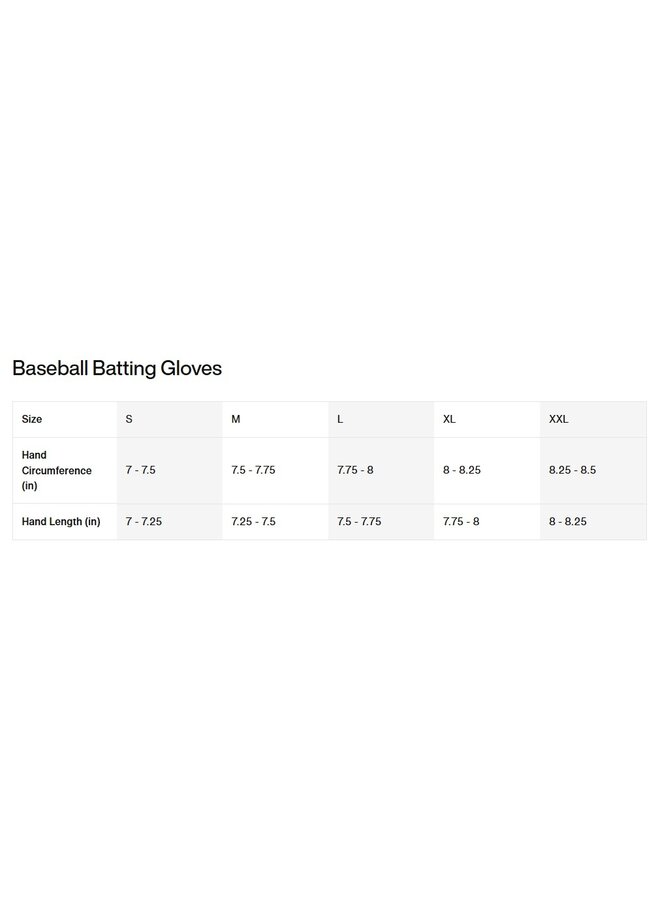 NIKE ALPHA VARSITY BATTING GLOVES