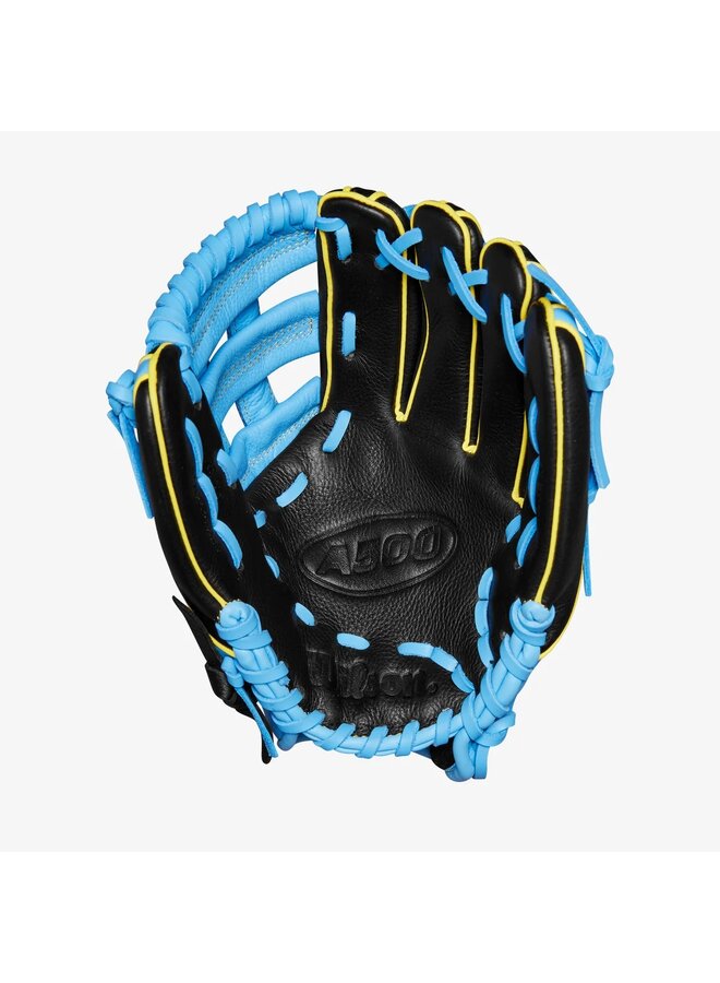 Wilson A500 10.5" Black/Cool Blue/Yellow