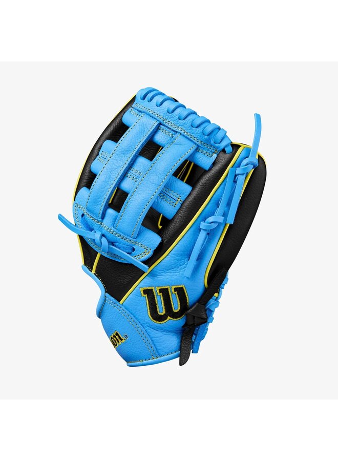 Wilson A500 10.5" Black/Cool Blue/Yellow