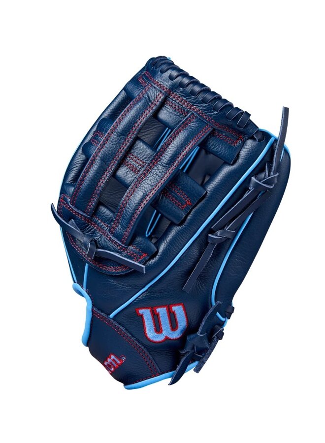 Wilson A500 12" Navy/Blue/Red
