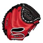 Wilson A500 CM 32 Black/Red/Grey - Catchers Mitt