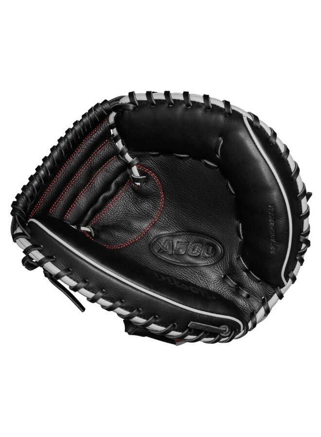 Wilson A500 CM 32 Black/Red/Grey - Catchers Mitt