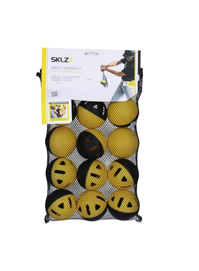 SKLZ IMPACT PRACTICE BASEBALLS x12