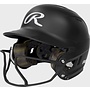 Rawlings Mach Hi-Viz Fastpitch Batting Helmet Matte Black - SENIOR
