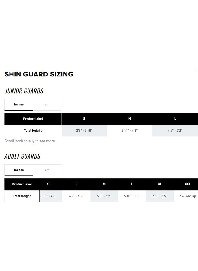 ADIDAS TIRO LEAGUE SHIN GUARD SR