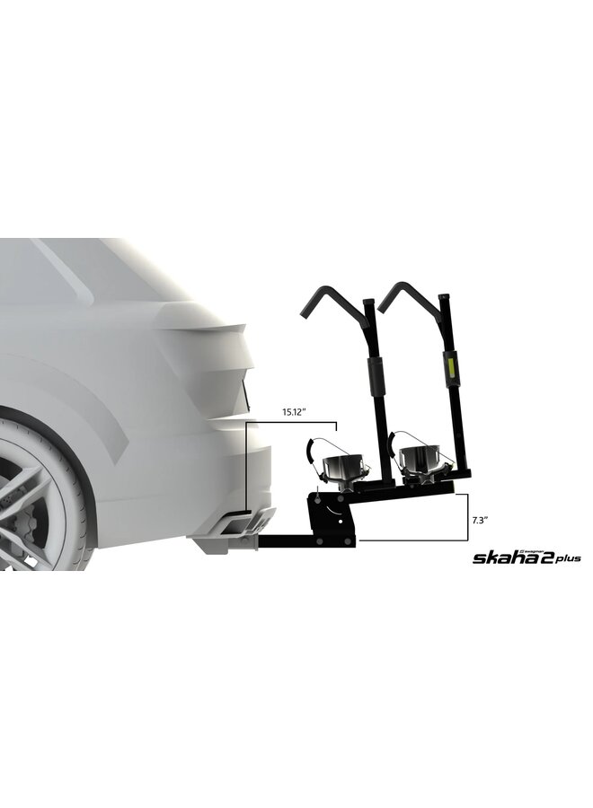 Swagman, Skaha 2 PLUS Hitch Mount Rack 2''