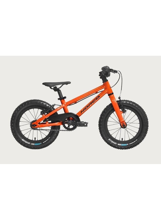 NORCO STORM 16 SINGLE SPEED ORANGE/BLACK