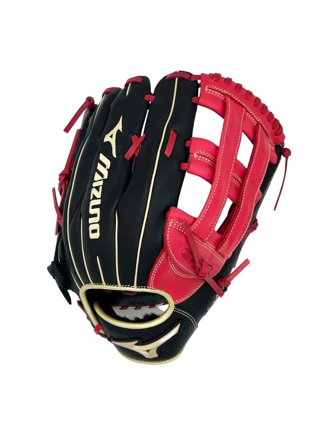 MIZUNO TRADITIONAL BB GLOVE GTBC1276 12.75'' BLACK/RED RHT