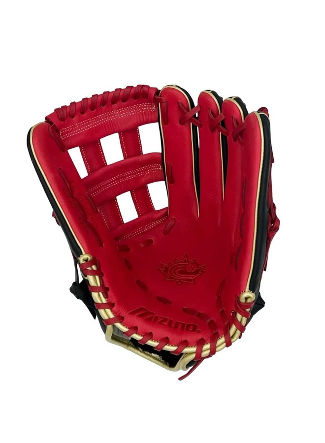 MIZUNO TRADITIONAL BB GLOVE GTBC1276 12.75'' BLACK/RED RHT