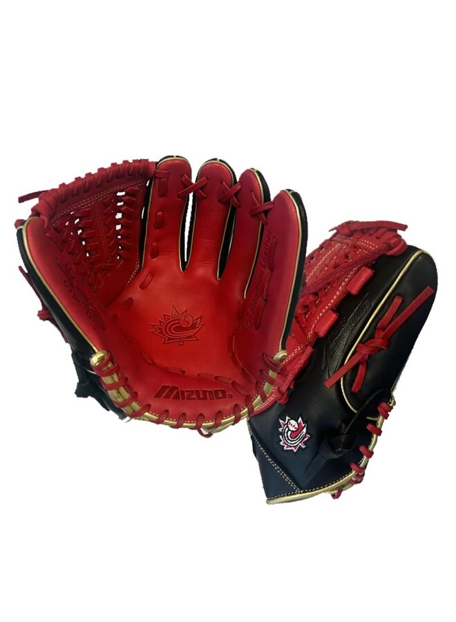 MIZUNO TRADITIONAL BB GLOVE GTBC1176 11.75'' BLACK/RED RHT