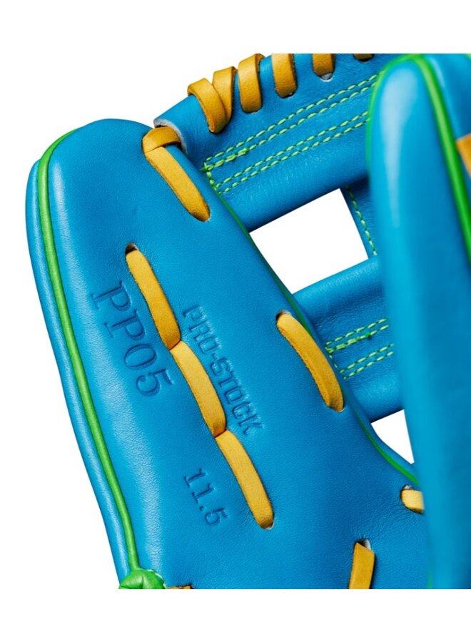 WILSON A2000 PP05 GLOVE 11.5" SKY BLUE/OPT