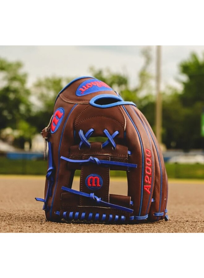 WILSON A2000 DANSBY SWANSON GM GLOVE 11.75" DARK BROWN