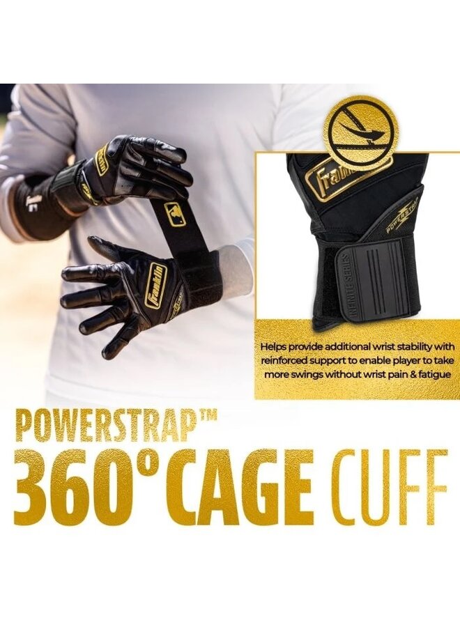 FRANKLIN POWERSTRAP INFINITE SERIES BATTING GLOVE AD