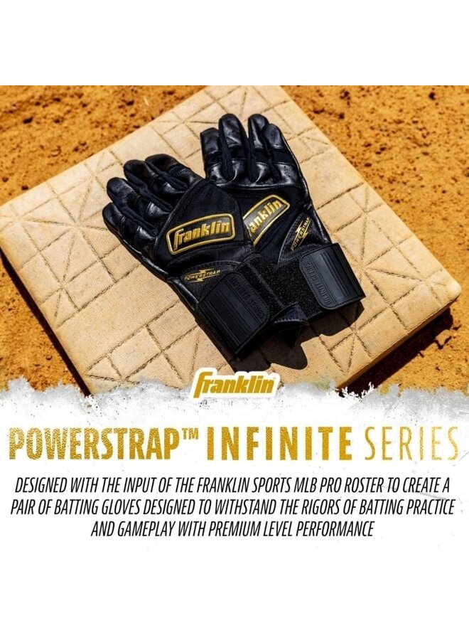 FRANKLIN POWERSTRAP INFINITE SERIES BATTING GLOVE AD