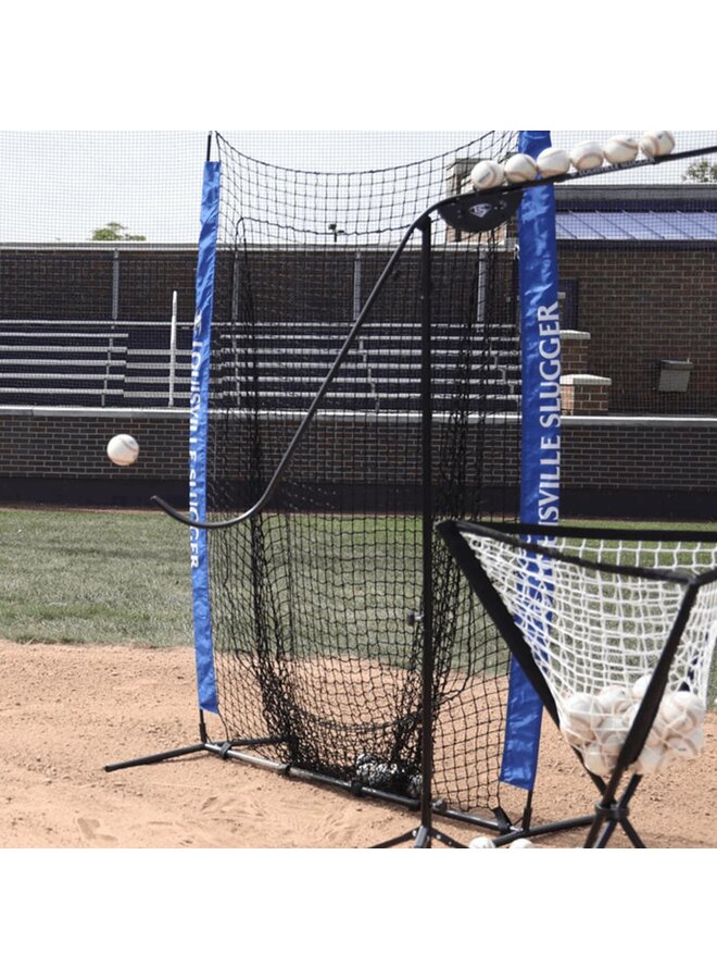 LOUISVILLE SLUGGER APEX SOFT TOSS PITCH MACHINE