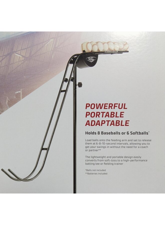 LOUISVILLE SLUGGER APEX SOFT TOSS PITCH MACHINE