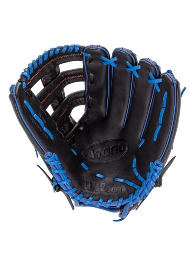 WILSON A1000 1892 W/PEDROIA FIT  12.25" BLACK/ROYAL/ORANGE