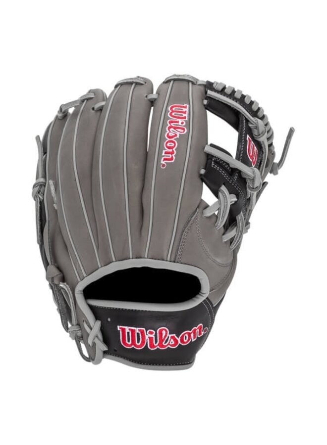 WILSON A1000 1787 GLOVE  11.75" GREY/BLACK RHT