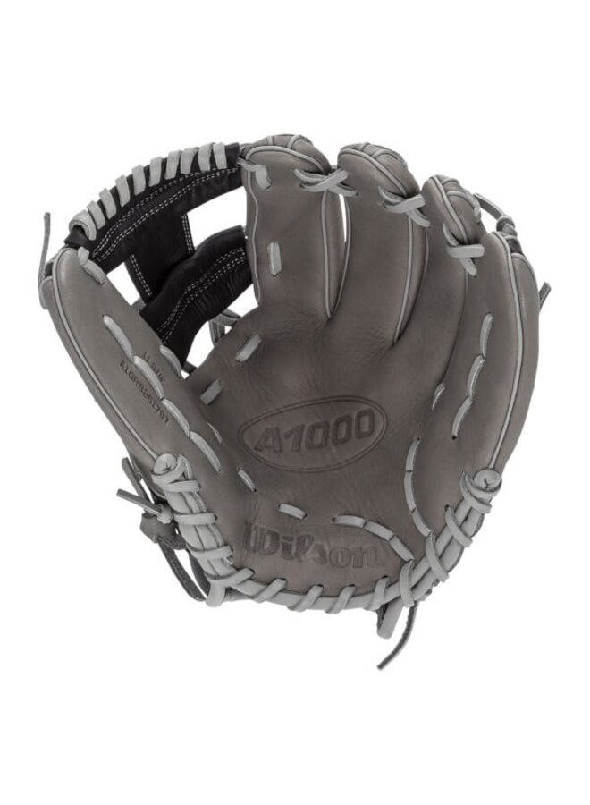 WILSON A1000 1787 GLOVE  11.75" GREY/BLACK RHT