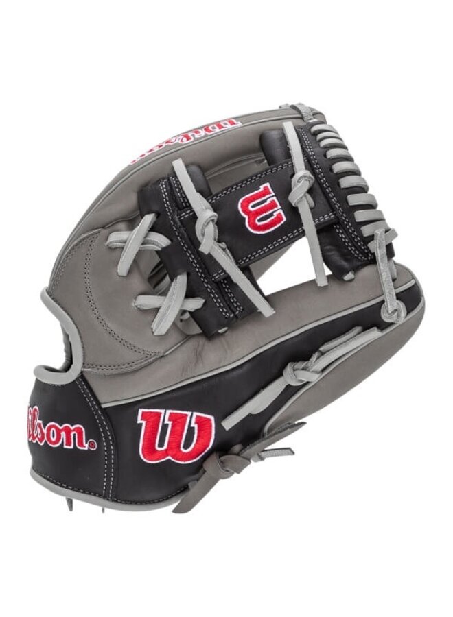 WILSON A1000 1787 GLOVE  11.75" GREY/BLACK RHT