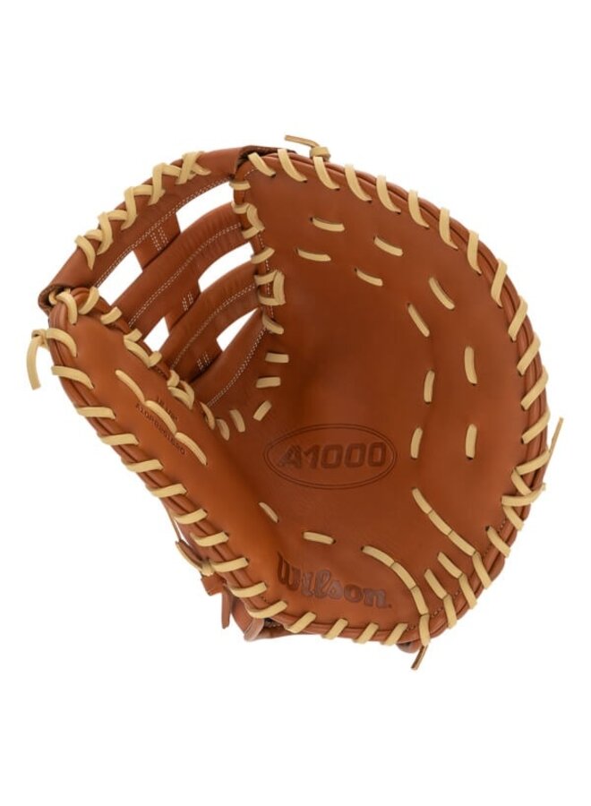 WILSON A1000 1620 FIRST BASE GLOVE 12.5"  TAN/BLONDE/WHITE RHT