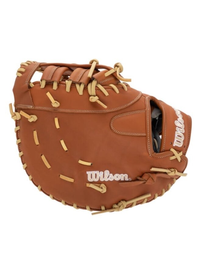 WILSON A1000 1620 FIRST BASE GLOVE 12.5"  TAN/BLONDE/WHITE RHT