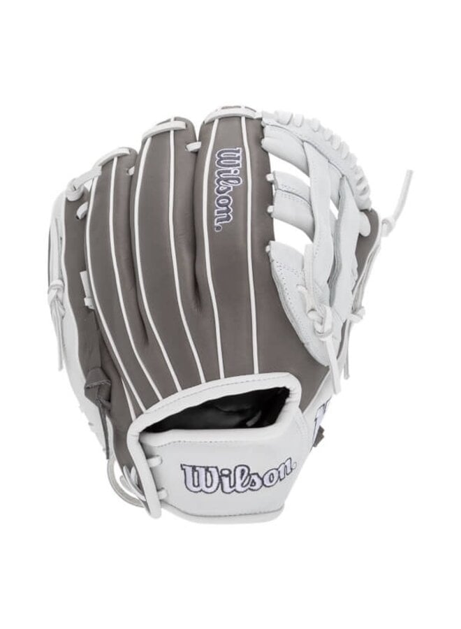 WILSON A1000 IF12 FP GLOVE  12" DK GREY/LT GREY RHT