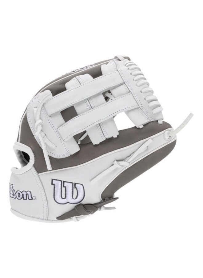 WILSON A1000 IF12 FP GLOVE  12" DK GREY/LT GREY RHT
