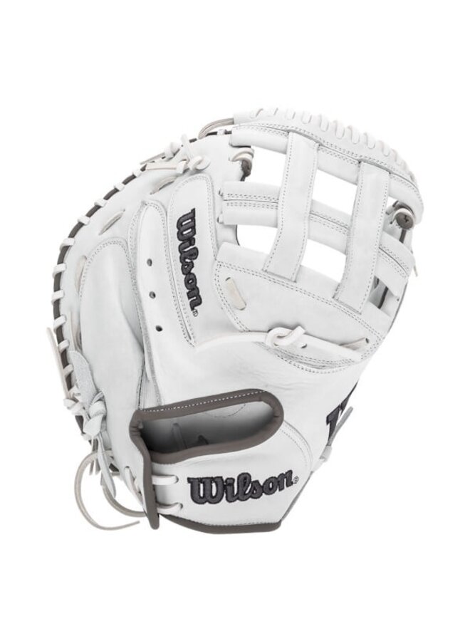 WILSON A1000 CM33 CATCHER'S MITT 33" GREY/WHITE RHT