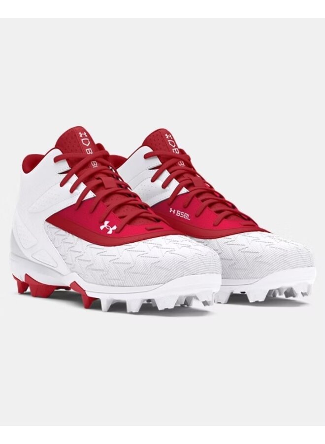 2025 UNDER ARMOUR LEADOFF MID RM 3.0 CLEAT JR