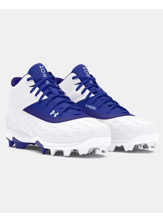 2025 UNDER ARMOUR LEADOFF MID RM 3.0 CLEAT JR