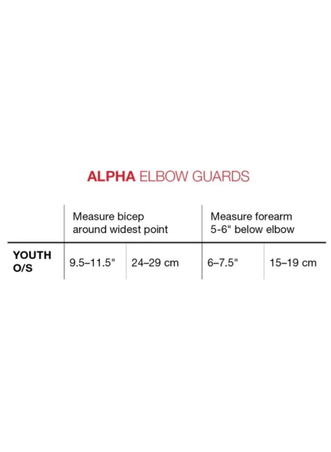 G-FORM ALPHA ELBOW GUARD YTH