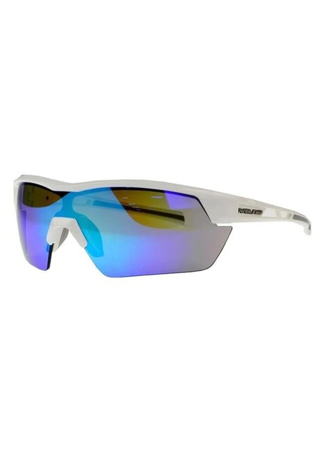 Rawlings RY134 Sunglasses, White Blue Mirror Yth