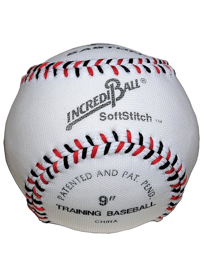 RAWLINGS 9" SOFTSTITCH INCREDIBALL EACH (CLOTH) WHITE