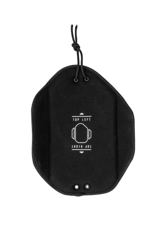 2025 WARRIOR FATBOY BICEP PAD BLACK YTH