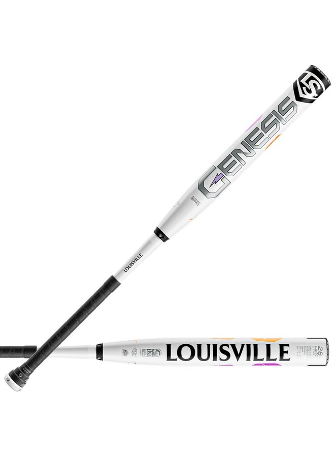 2025 LOUISVILLE GENESIS 2PC LE CANCER AWARENESS  13" SLOPITCH BAT
