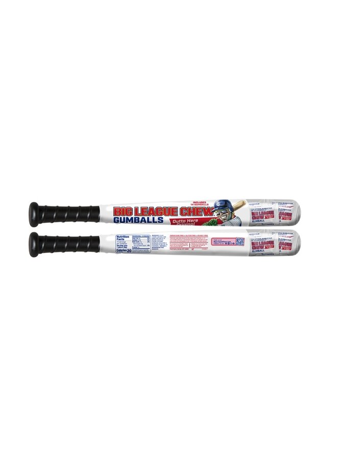 BIG LEAGUE CHEW BAT WITH GUMBALLS